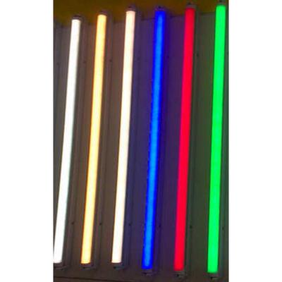 彩色led灯管 装饰灯管 T5一体化 红绿蓝黄光 220v