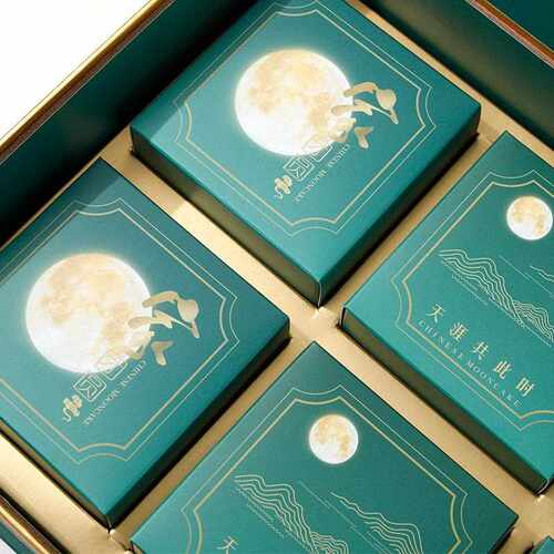 新款直销2025现货新款创意中秋月饼盒子月饼礼盒包装盒礼品盒高档