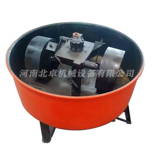 实验室小型碾轮式搅拌机 双滚轮混合机 碳粉干粉加湿碾轮式搅拌机