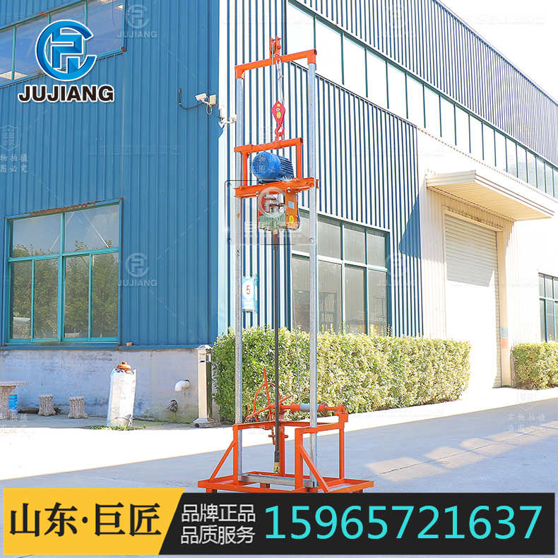 液压声测管疏通钻机100米 桥梁桩基堵塞疏通设备 混凝土堵塞清理