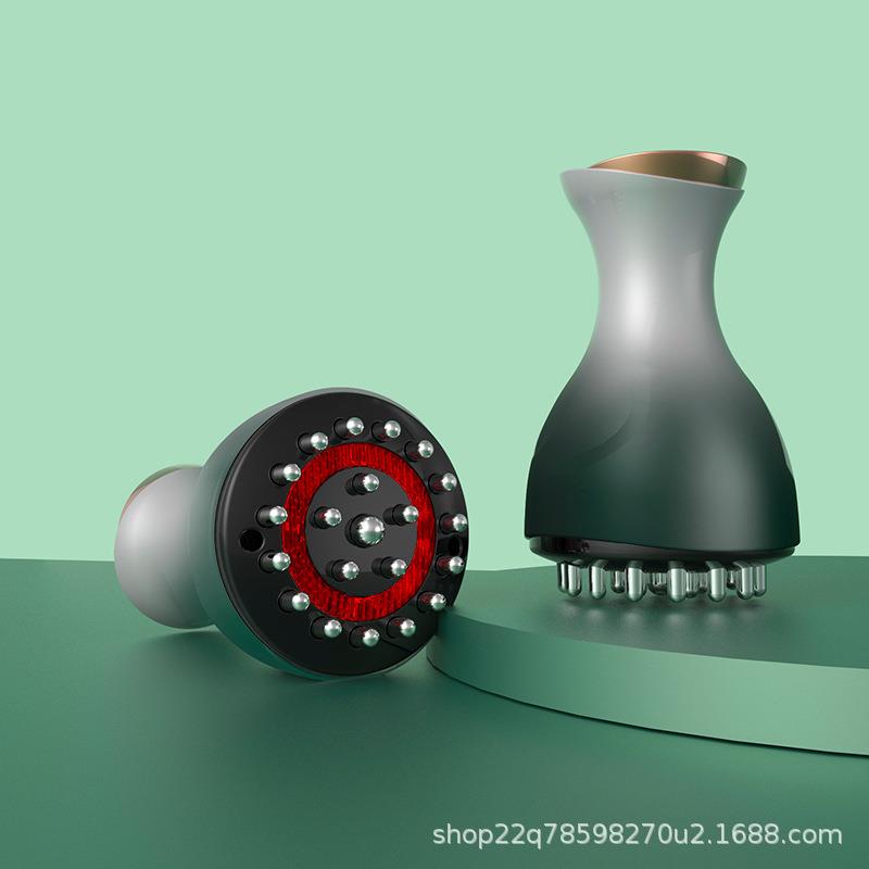 正品电动经络刷全腹身通腹用部按摩器脉疏通神器刮带痧发热揉仪揉