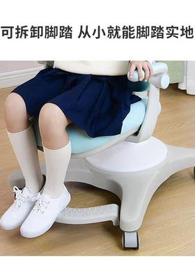 儿童学习正椅家NSJ用办公椅纠学坐姿写字桌椅可背升降追生椅