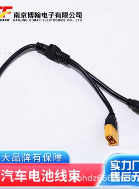 YL公母 端子线JST YLR-02VF 4.5MM间距 带扣10A接插件
