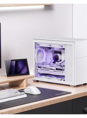 Jonsbo乔思伯松果D31/D41 MATX/ATX 小体积侧透副屏360冷排机箱