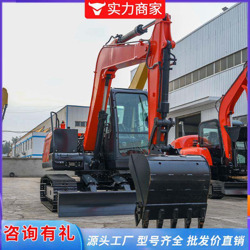 挖土开荒中型挖机工程农用挖坑80履带挖掘机市政建设液压勾机