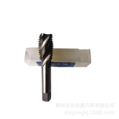 江苏工具M2高速钢HSS全磨制M27螺旋丝锥 丝攻 盲孔 钢件铁件攻丝