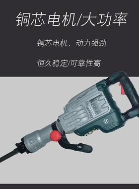 德硕大功率专业型工程级电镐Z1G-5W-107FA打混凝土重型拆墙DS107F