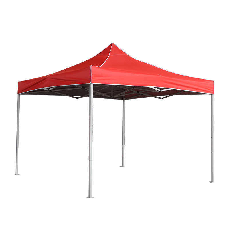 厂家批发户外广告帐篷防雨四脚摆摊用伸缩式车雨棚四角大伞折叠伞