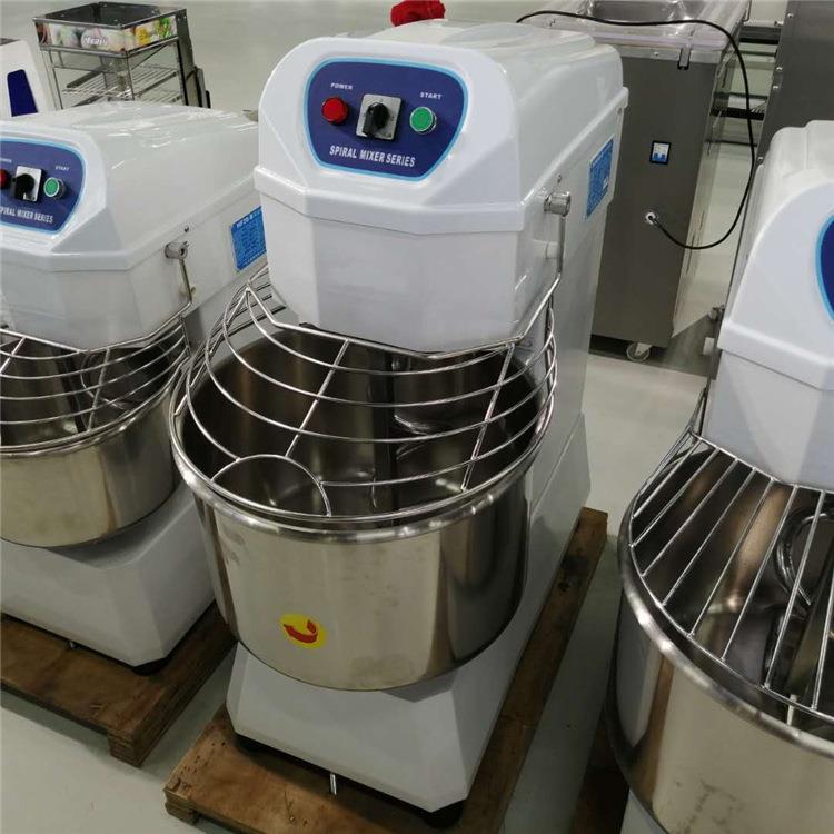 40升大容量立式双动双速不锈钢和面机双速搅拌搅面粉 和面机商用