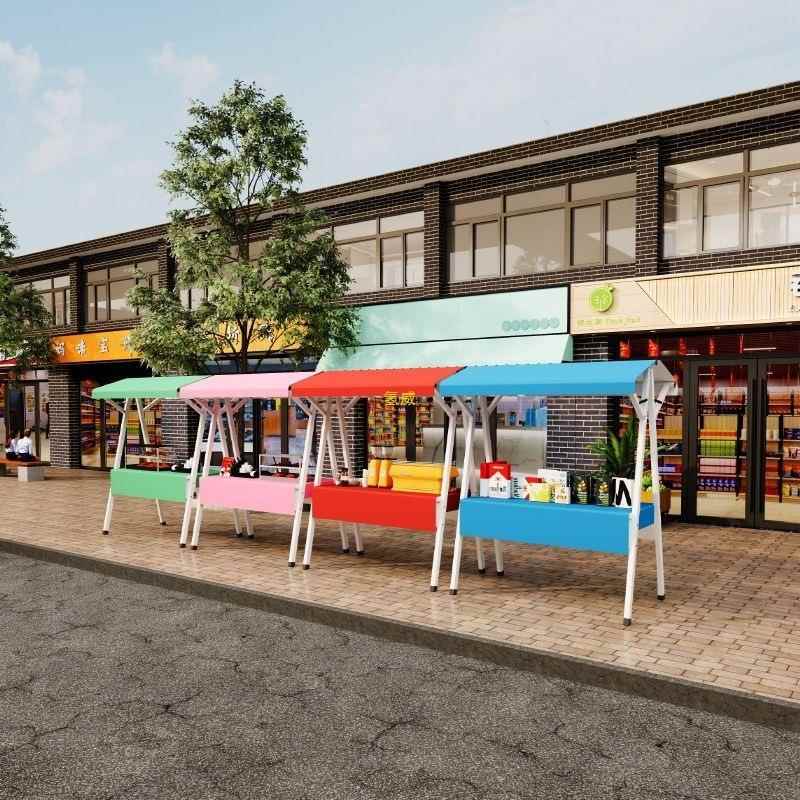 摆地摊摆摊展示架集市摊位夜市可折叠加厚地摊架子便携式铁艺商用