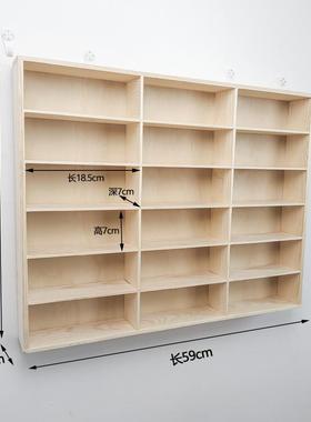 实多格小汽车收纳玩墙上具置架多物层车模1:XLP64多美卡展木示架