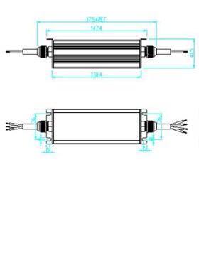恒流电源 TLD-70-24 输入电压范围： 16.8Vac～28Vdc