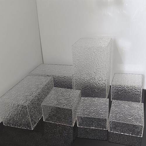 亚克力水波纹甜品台架子茶歇摆台摆件新款亚克力甜品台架子