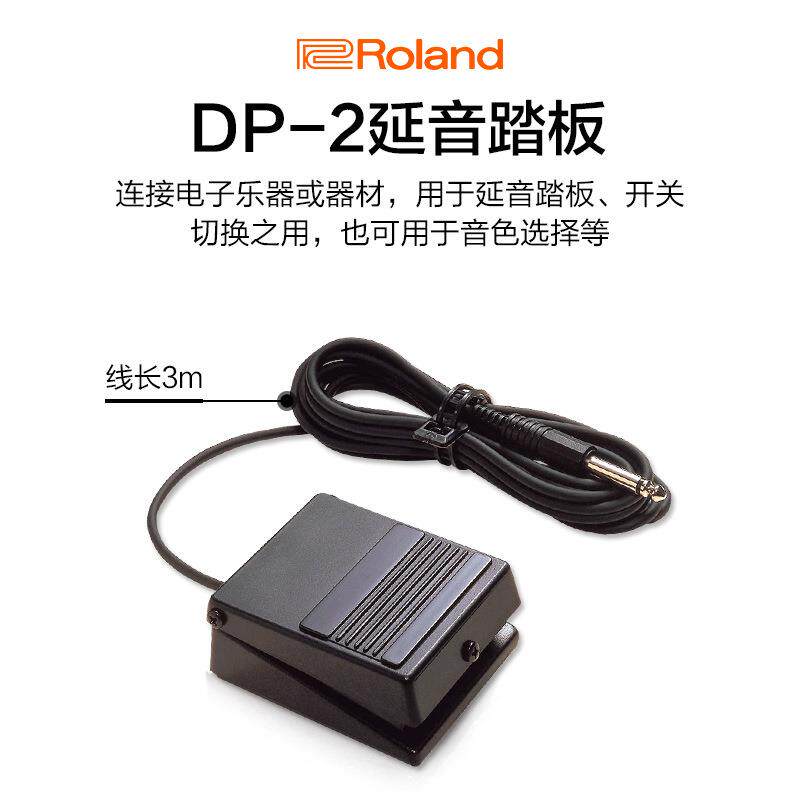 Roland罗兰延音踏板DP-2 DP-10 RPU-3键盘合成器电钢琴踏板配件