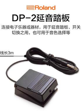 Roland罗兰延音踏板DP-2 DP-10 RPU-3键盘合成器电钢琴踏板配件
