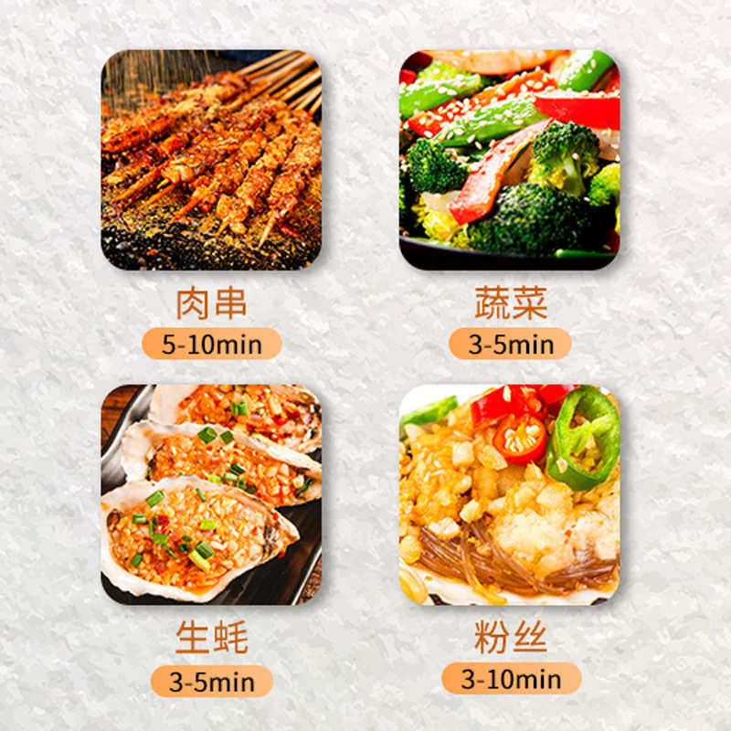 烧烤用具烧烤炉无烟电烧烤炉商用摆摊大号自动恒温烧烤炉批发