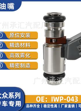 汽车配件适用大众喷油嘴现货燃油喷射器IWP-043跨境