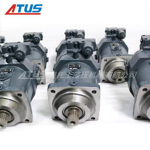 ATUS-A6VM160履带吊起重机用液压马达 带减速机高速柱塞马达