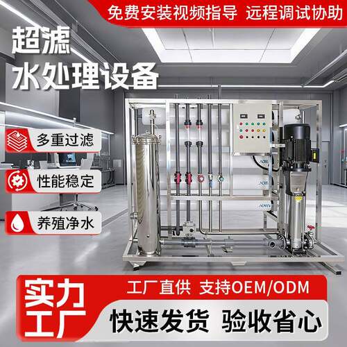大型工业反渗透水处理装置5吨全自动纯水设备食品饮料水净化系统