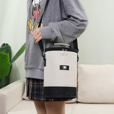 牛津布手提袋上班族便当饭盒袋