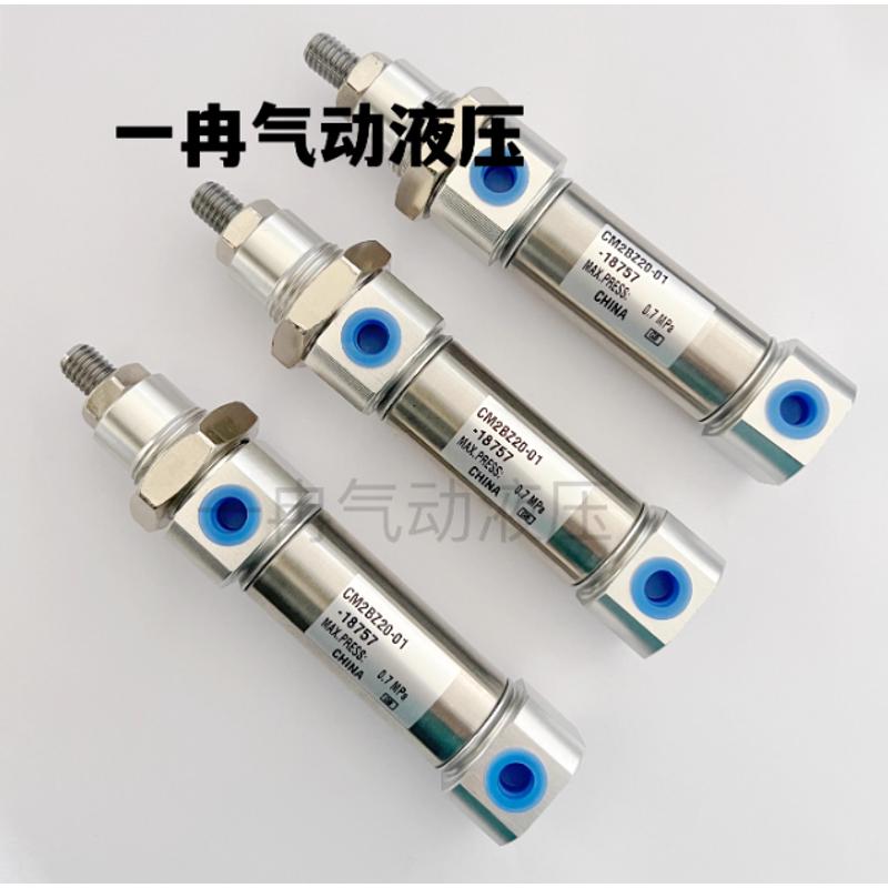 不锈钢迷你气缸 CM2BZ20-01-18757 非标气缸定做 纺织配件气缸