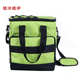 户外牛津布便当保温包午餐纯色折叠外卖露营便携冰包加大加厚防水