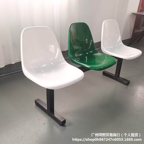 网红排椅服592装店啡厅奶茶商店场休闲座咖影椅摄三人位玫红打卡