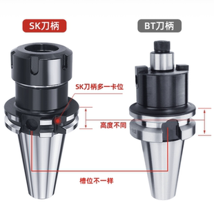 JT40 FMB加长抗震面铣刀柄铣刀盘刀柄发黑防锈高精耐用 JT50 SK50