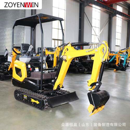 12工程挖掘机 工程家用农用挖机hydraulic excavator 众源挖掘机
