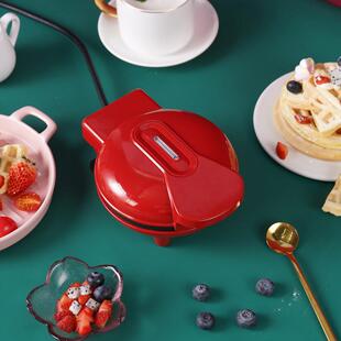欧规国标220V华夫饼机maker waffle电饼铛轻食机迷你松饼机煎烤机