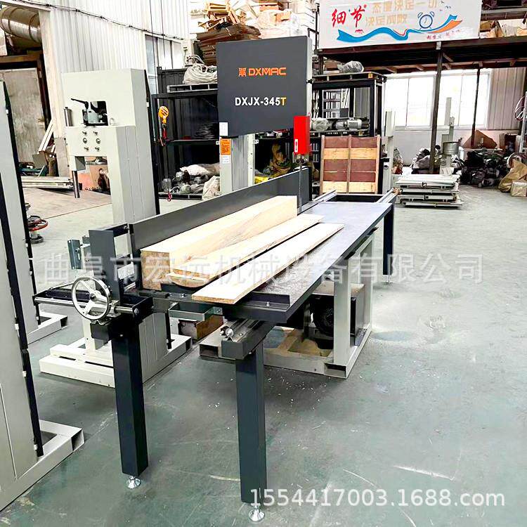 纸箱木板模型塑料板切圆立式锯 岩棉复合板推台切割锯 木工带锯机