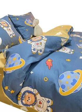 纯棉10DBM0全1棉被套单件儿童卡通2被罩幼儿园男孩10x5x2000x230