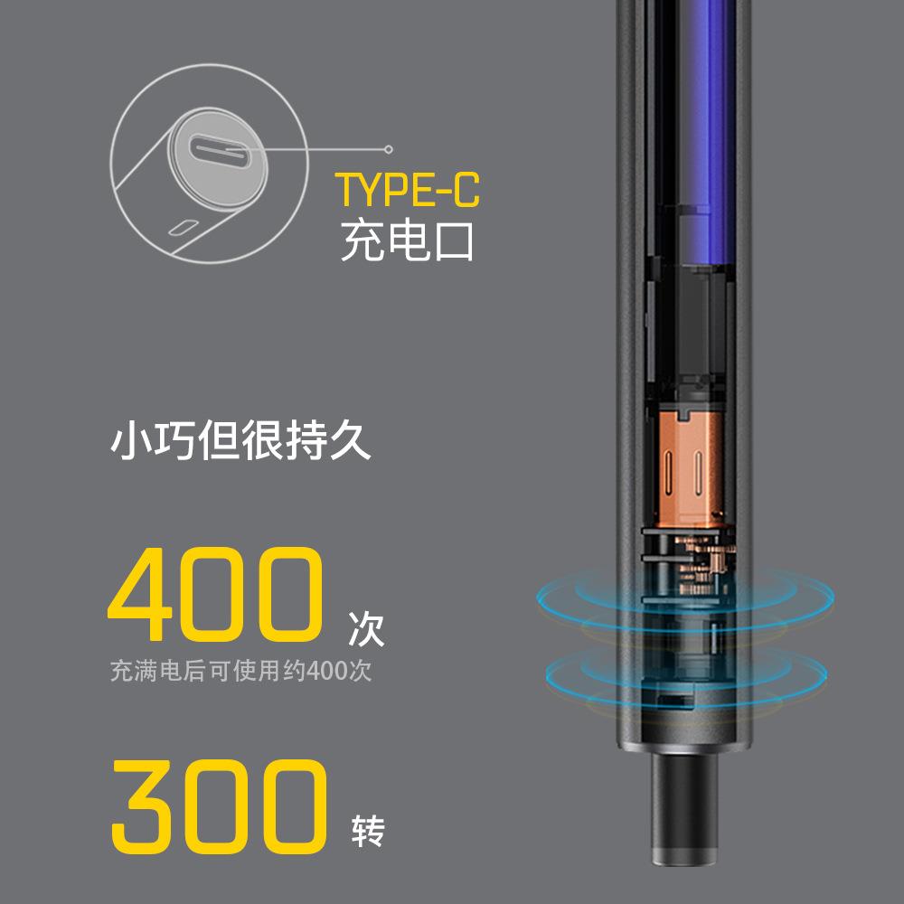 新款直销现货供应51合1透明灰盒充电式拆机电动螺丝刀套装手机拆