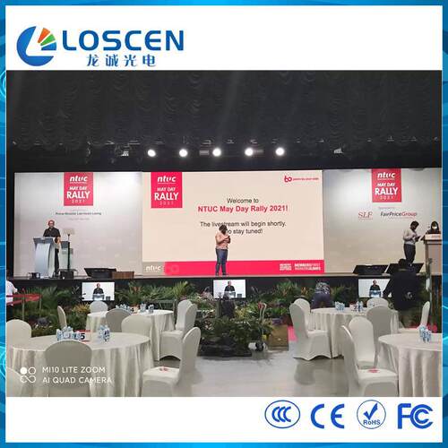 LED全彩屏电子显示大屏幕广告会议室内P2P3P2.5P4P5舞台背景展厅