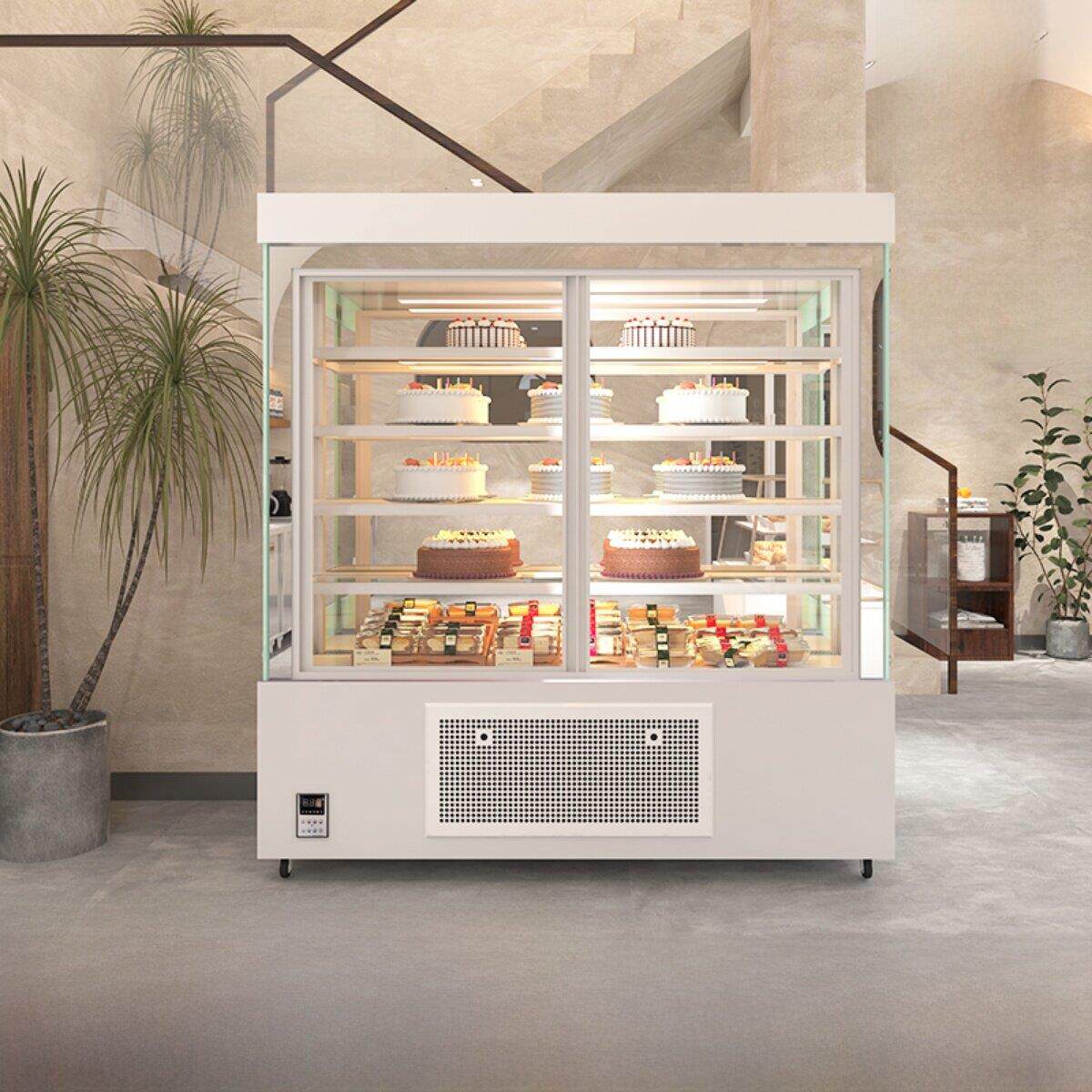 碧宏蛋糕展示柜立式蛋糕柜前开门冷藏柜西点水果风冷直角保鲜柜