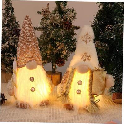 圣诞Christmas decorate Long bearded plush hat Window Display