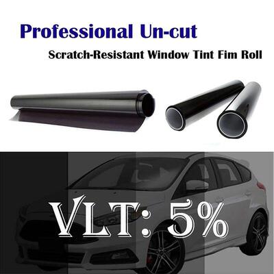50cm X 3m 1/5/15/25/35/50 Percent VLT Window Tint Film Glass
