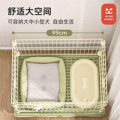 工厂现货直发狗笼子中小型犬围栏室内家用狗别墅宠物兔笼猫笼狗窝