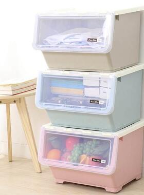 The slanted clamping bin can be thickened and stacked with a