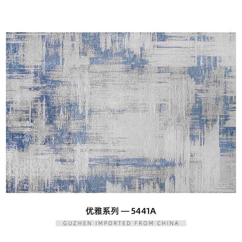 正品古臻意式高茶级蓝地毯 土耳色其现代简约客厅地感毯极简轻奢