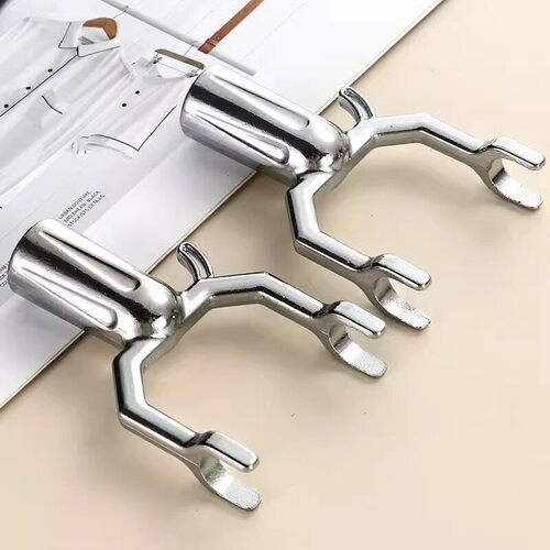 Clothes fork head, clothes drying pole, hanger rod accessori