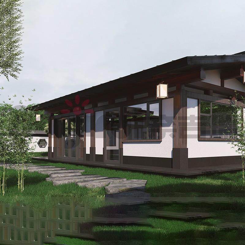 中式木质风格建筑预制房屋奈吉瑞寻栖6康养居室网红民宿户外别墅