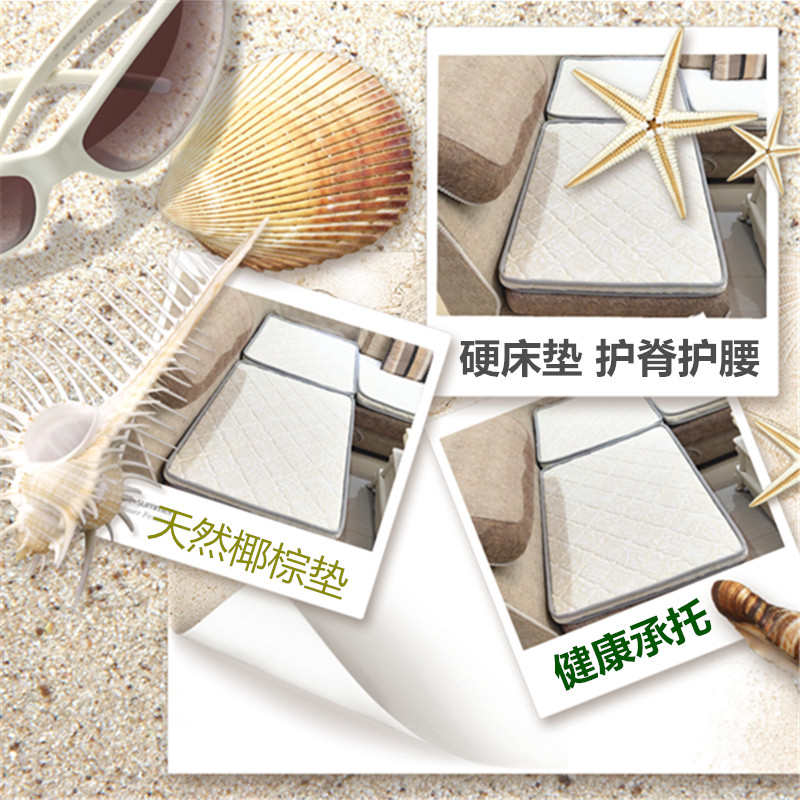 GZ6M沙发垫加硬贵妃垫椰棕榈软海绵垫加硬棕板垫子护脊棕垫小床垫