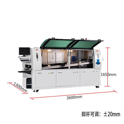 SMT电脑无铅波峰焊小回型全动浸焊锡炉PCB自ENFA双流精密中波大峰