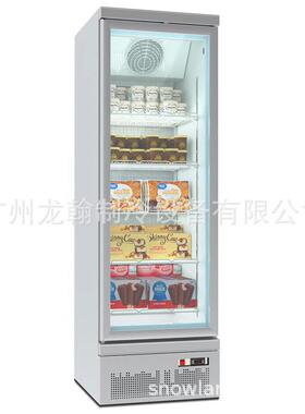 立式玻璃门冰柜冷藏冷冻展示柜冰箱生鲜柜食品设备冷冻柜