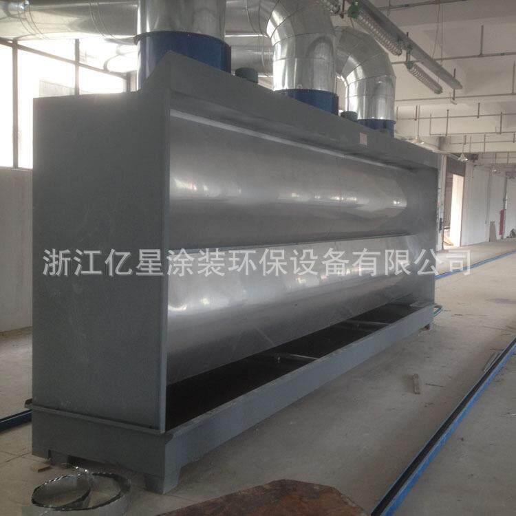 厂家供水幕油漆房油漆LX-PYT60直喷台 水淋洗式喷家漆台水柜 具喷