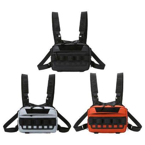 Fishing Gear Bag Multifunction Chest Pouch for Outdoor