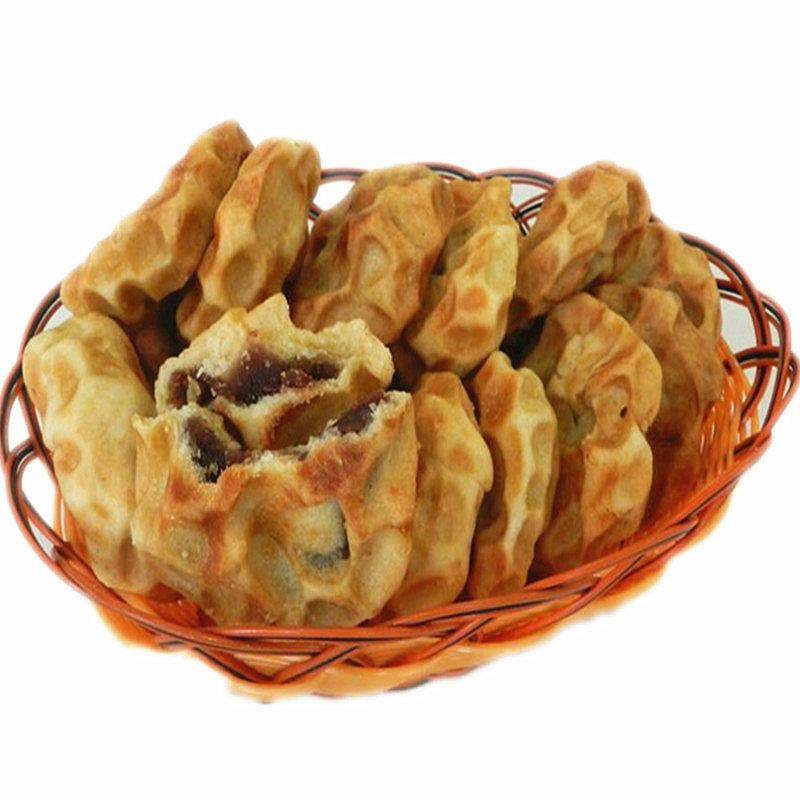 陕西特产手工夹心饼石子馍传统糕点小吃零食点心棒棒馍西安石头饼