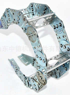 厂家批发TL180304不锈钢拖链 电厂用重载拖链TL型180金属钢铝拖链