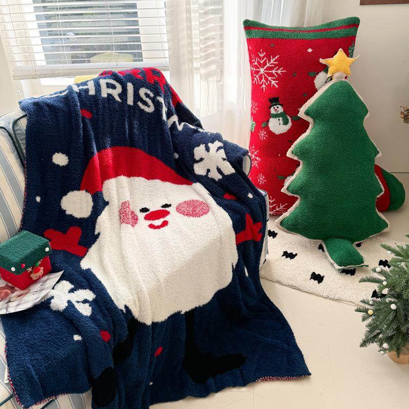 卡通圣诞节异形抱枕客厅沙发靠枕书房卧室床上靠垫半边绒毛毯,居家布艺,抱枕被,淘宝优惠券,粉丝福利购,淘宝优惠卷